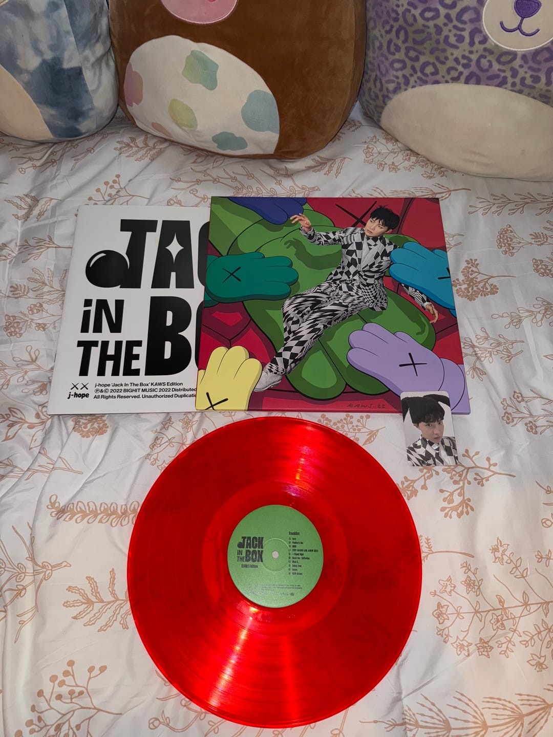 Customer photo review of J-HOPE - 1ST SINGLE ALBUM JACK IN THE BOX VINYL (LIMITED EDITION)