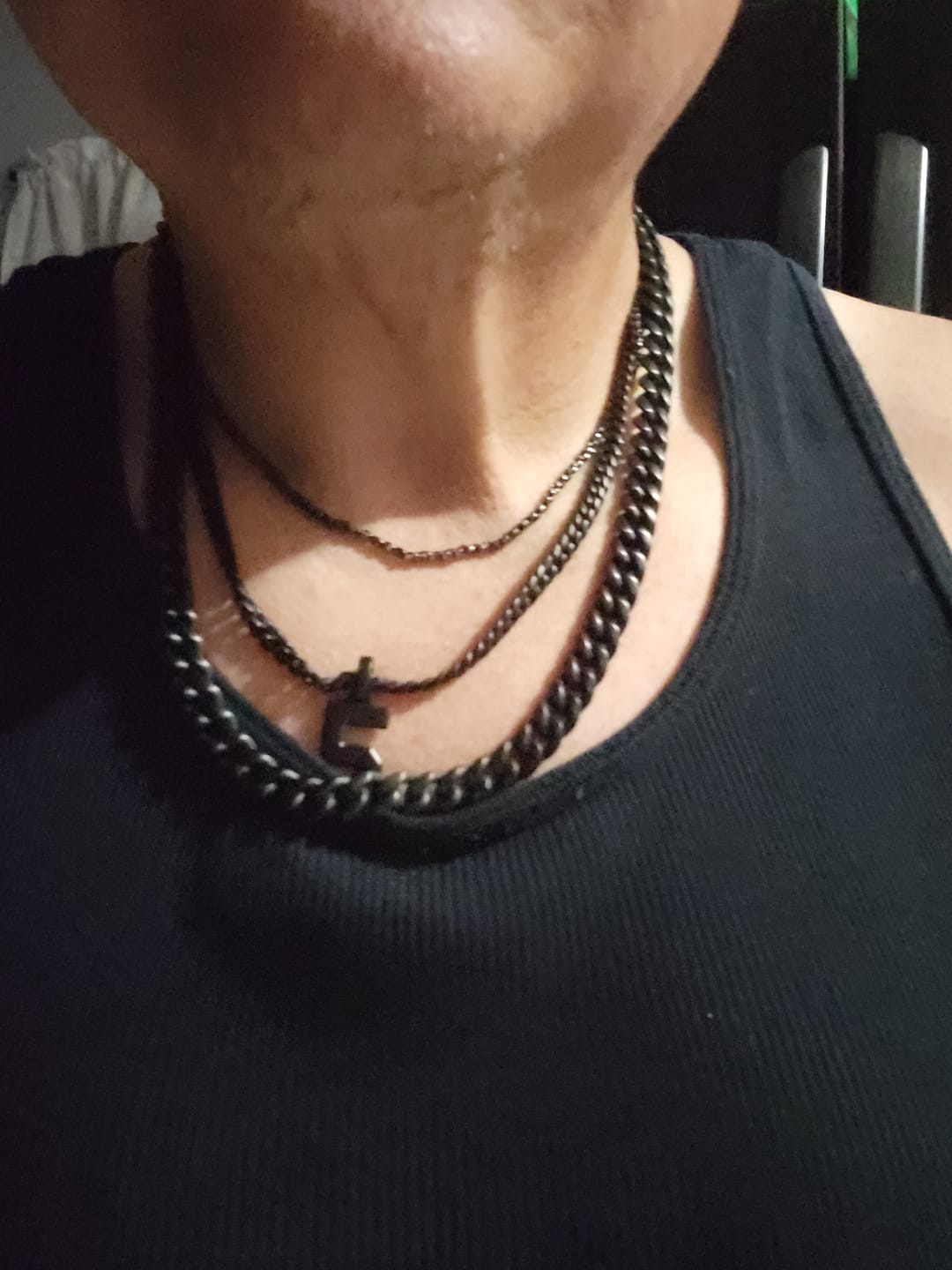 Customer photo review of "Unbreakable" Cuban (Matte Black) 6mm