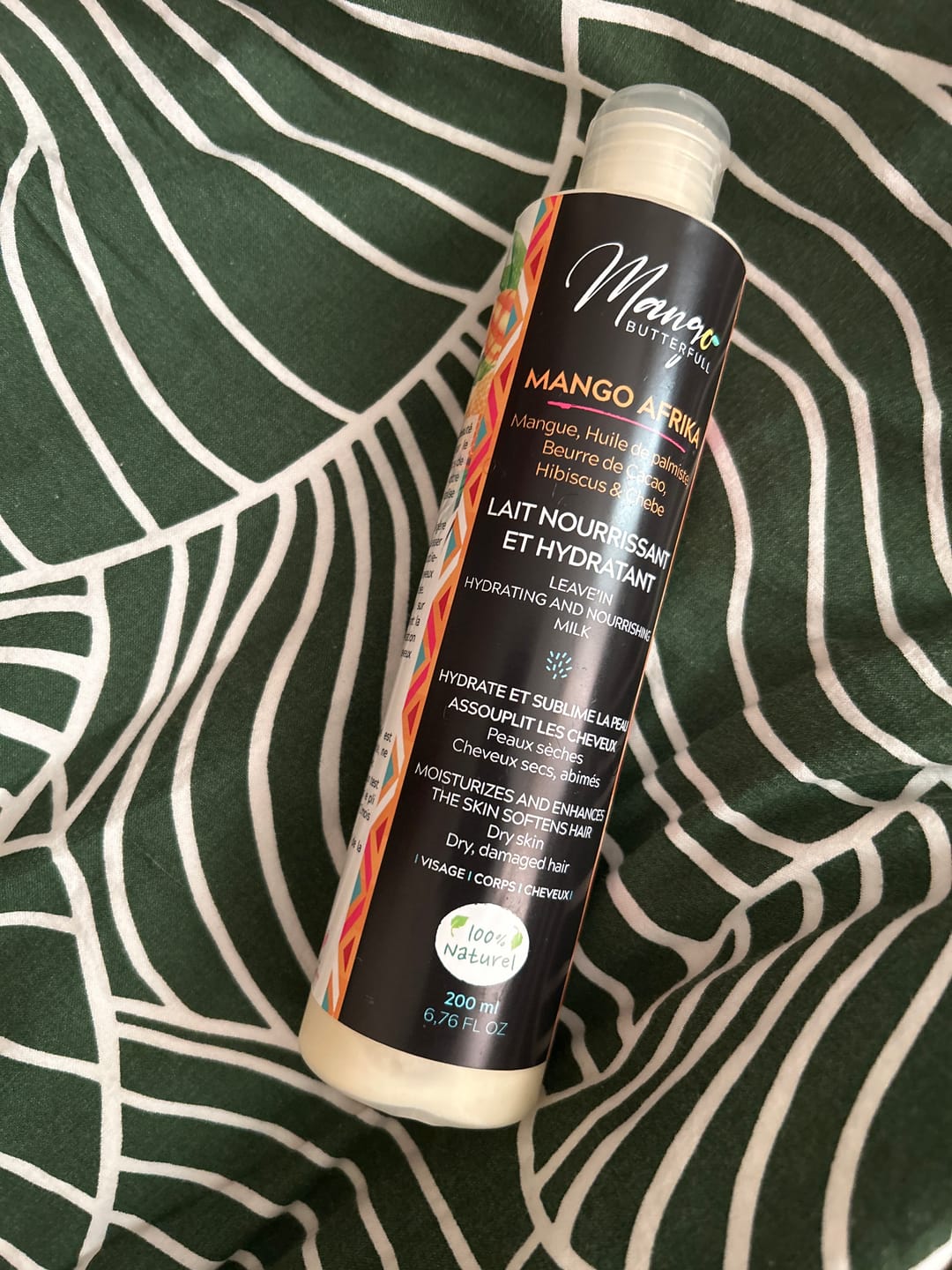 Customer photo review of Lait hydratant et nourrissant -  Mango AFRIKA