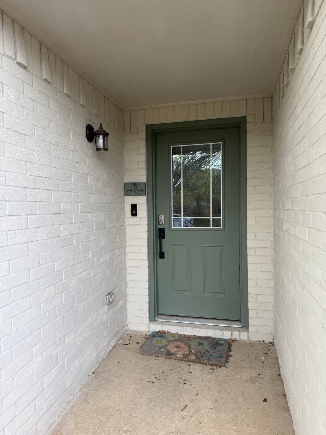 Customer photo review of Grills Between Glass 9 Lite Prairie Style Glass and Frame Kit (Half Lite)