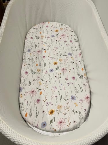 undefined review of Small Bassinet Waterproof Sheet - Iced Chocolate image 1 out of 1