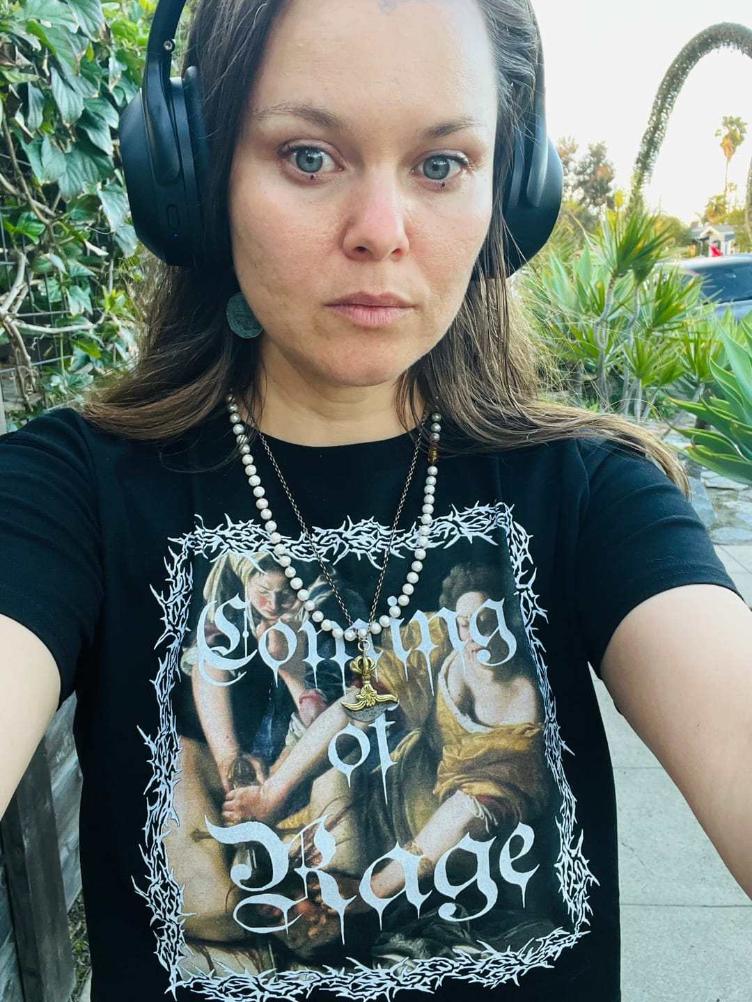 Customer photo review of Coming of Rage Crop Tee