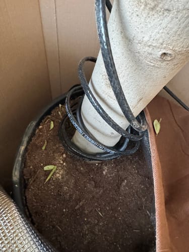 Customer photo review of Frostschutz Heizkabel Selbstlimitierend 10W in verschiedenen Längen