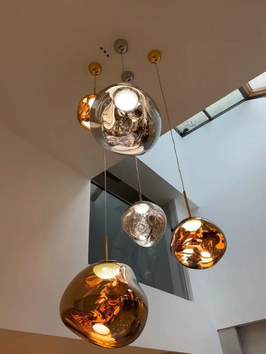 Customer photo review of Tambora Lava Pendant Light, Bulb Version