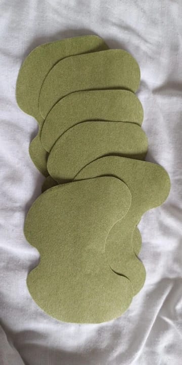 Customer photo review of All-Natural Herbal Knee Patch