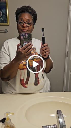 Customer video review of Big Mouth Sonic Toothbrush 2.0 (Rotimi Royalty Edition)