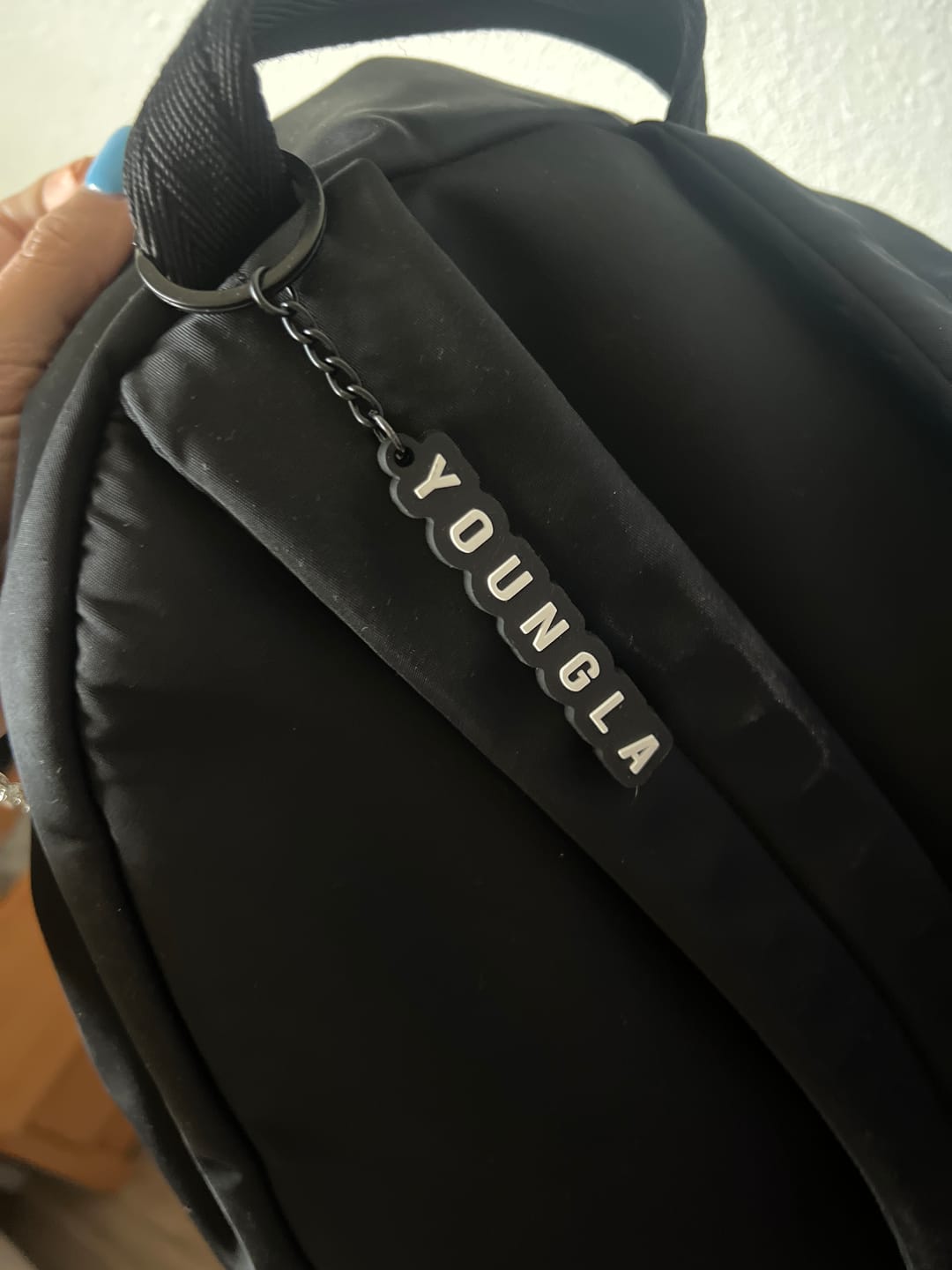Customer photo review of 931 YoungLA Keychains