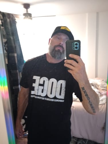 Customer photo review of DOGE T-Shirt