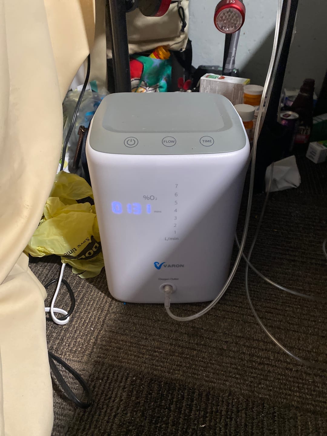 Customer photo review of Varon 1-7L/Min Home Oxygen Concentrator VH-3