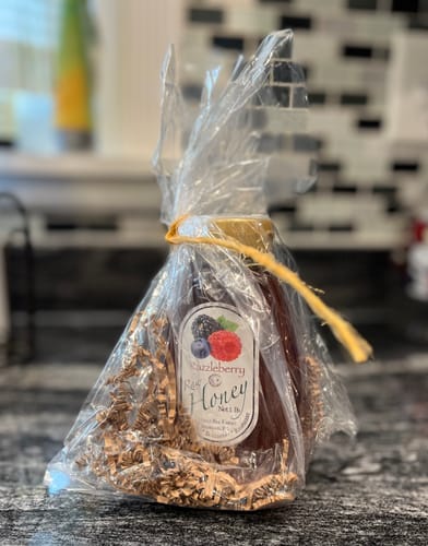 Customer photo review of RazzleBerry Infused Honey