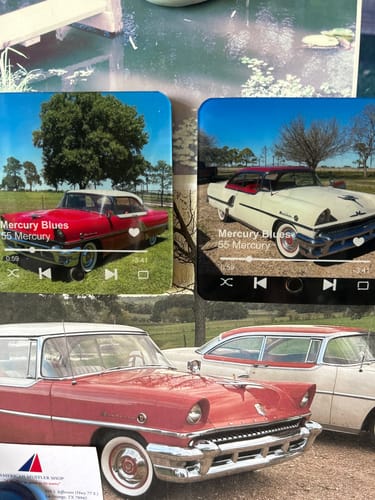 Customer photo review of Custom Photo & Favorite Song Personalized Music Fridge Magnet,  Gift For Couple