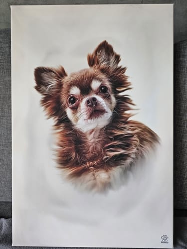 Customer photo review of Öl Pawtrait
