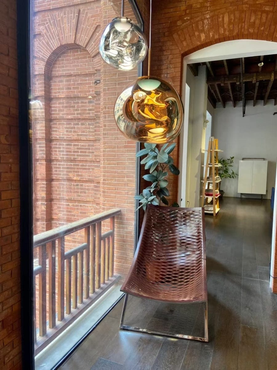 Customer photo review of Tambora Lava Pendant Light, Bulb Version