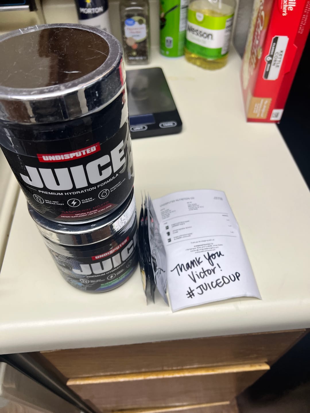 Customer photo review of Dragon JUICE [Electrolytes]