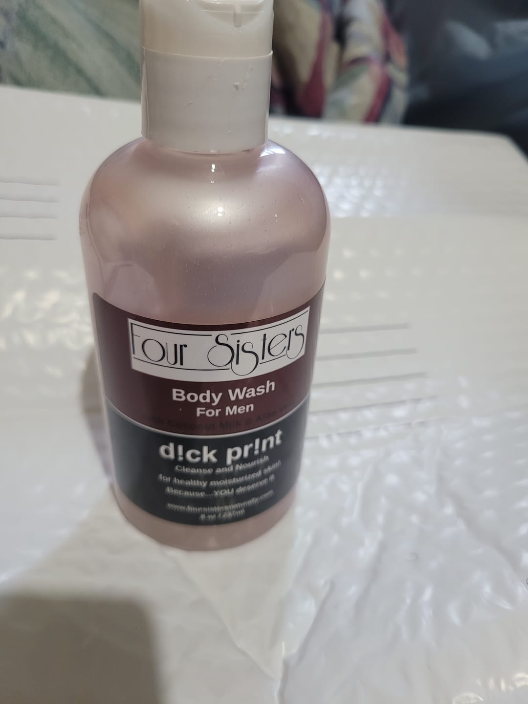 Customer photo review of Men's Body Wash