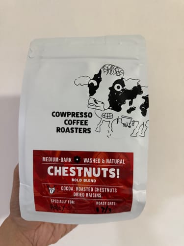 Customer photo review of ChestNuts! Bold Blend (Roaster's Special)