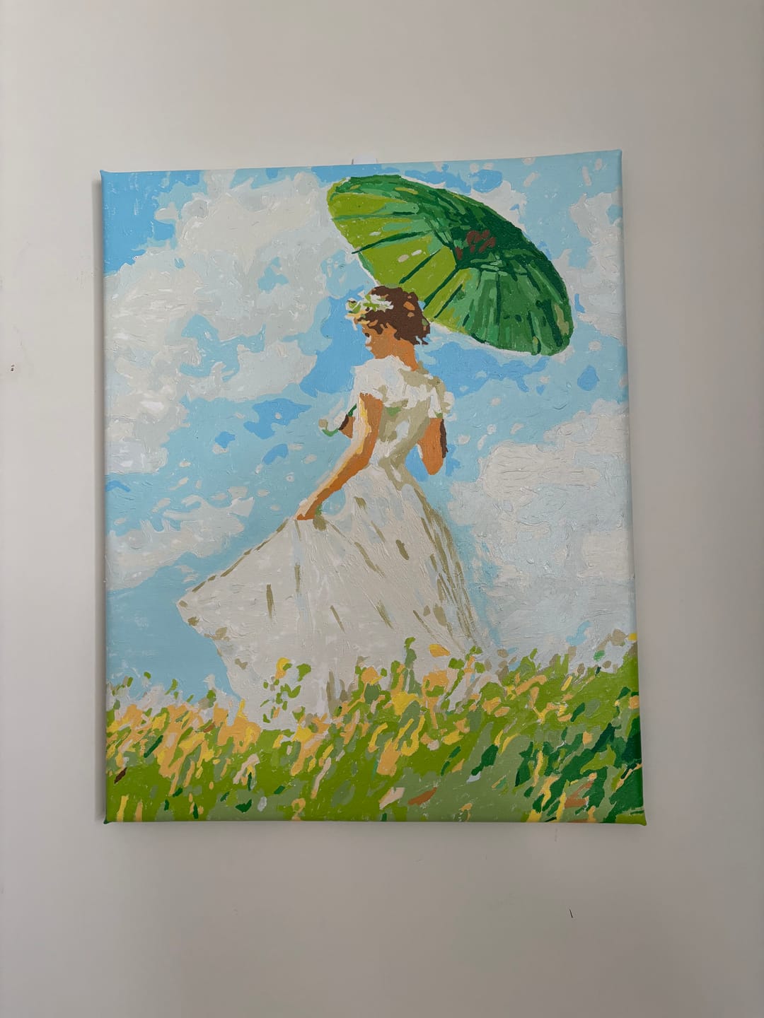Customer photo review of Woman with a Parasol