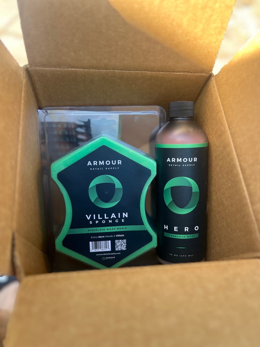 Customer photo review of VILLAIN - Wash Sponge