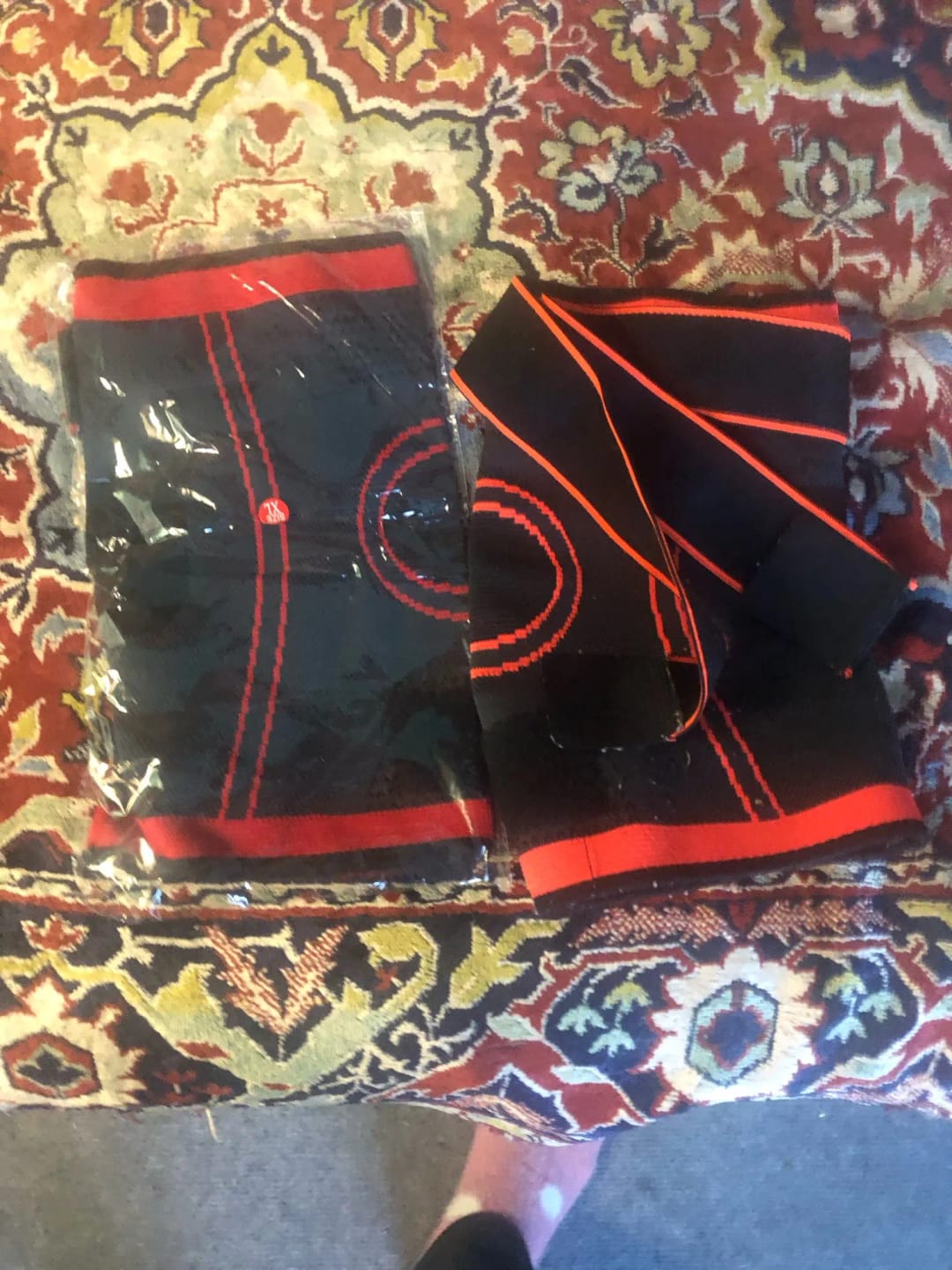 Customer photo review of Compression Knee Support Sleeve