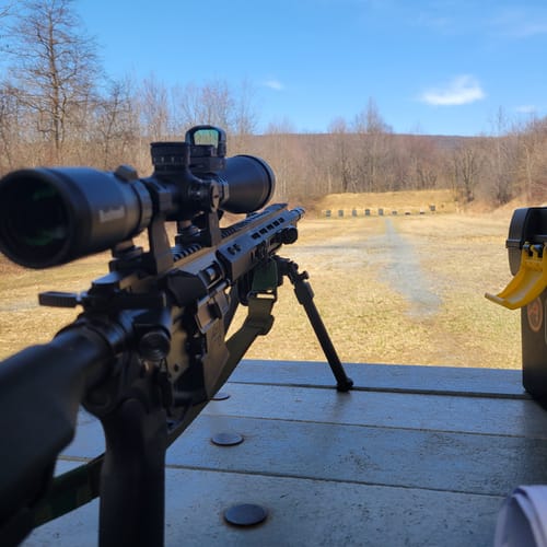 Customer photo review of AR15 .223 CAL SLIP OVER BARREL SHROUD WITH MULTI PORT MUZZLE BRAKE