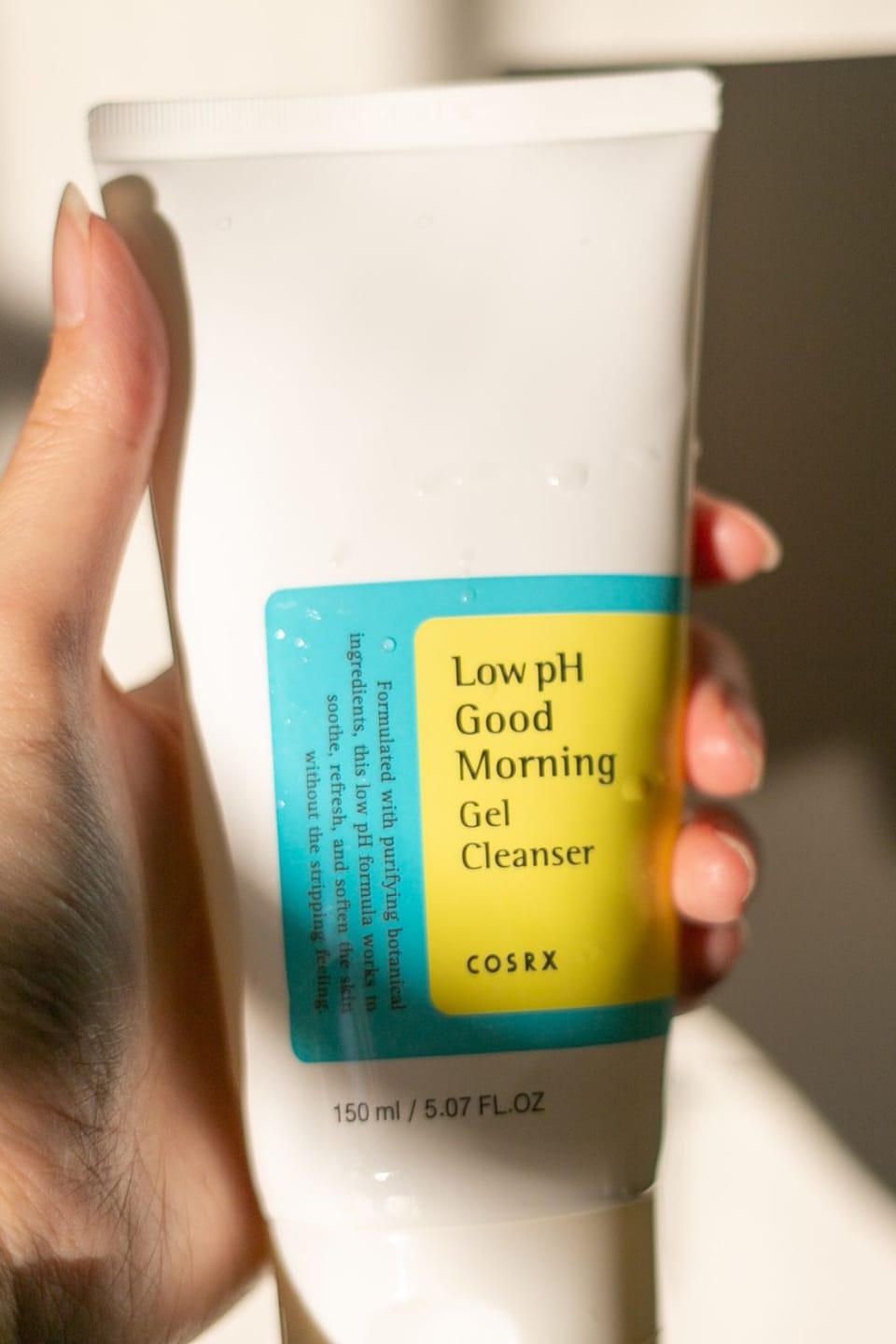 Customer photo review of Maiga sejas mazgāšanas želeja COSRX Low pH Good Morning Gel Cleanser