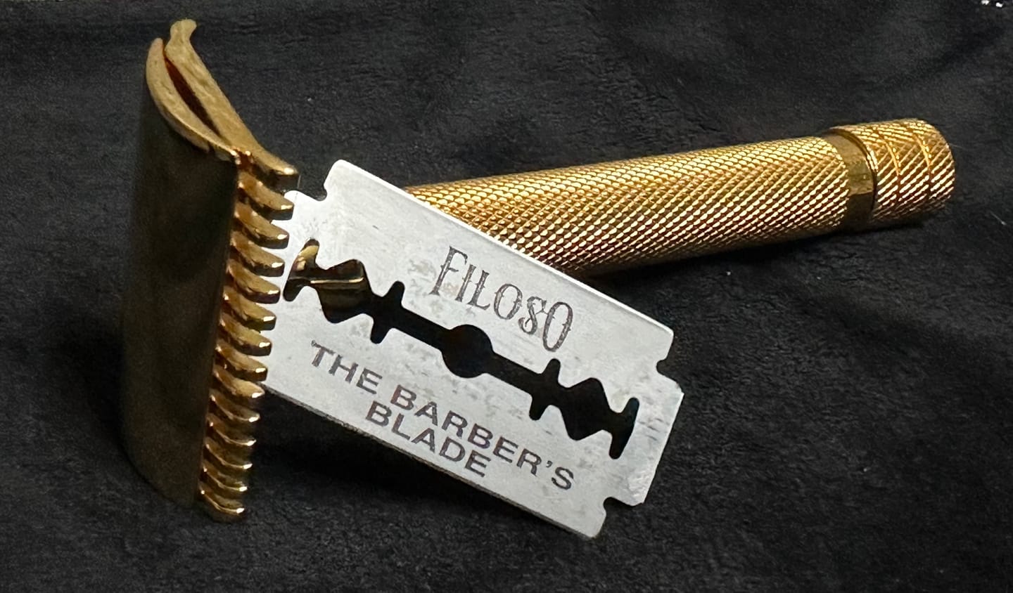 Customer photo review of Filoso Razor Blades