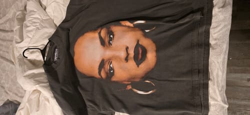 Customer photo review of "Sade in the 90s" T-Shirt