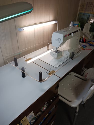 Customer photo review of Sew Steady Sewing Machine Extension Table