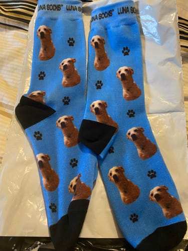 undefined review of Calzini personalizzati con il tuo cane image 1 out of 1
