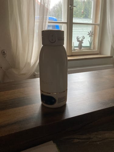 Customer photo review of Tragbarer Fläschchenwärmer + Milchpulverbox + Schnell-Ladegerät