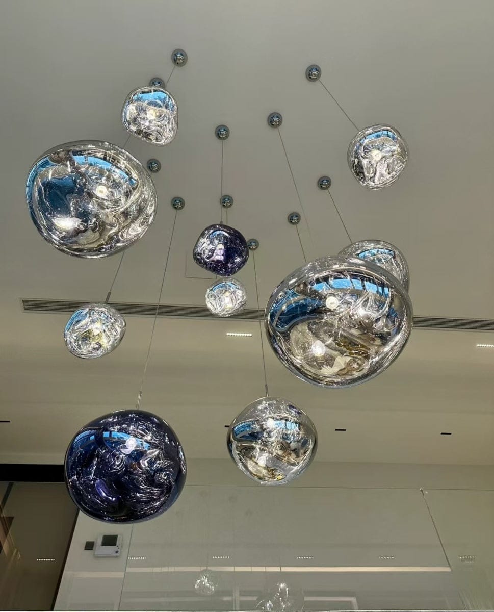 Customer photo review of Tambora Lava Pendant Light, Bulb Version