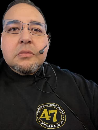 Customer photo review of 47 Presidential Seal T-Shirt - Front/ Back