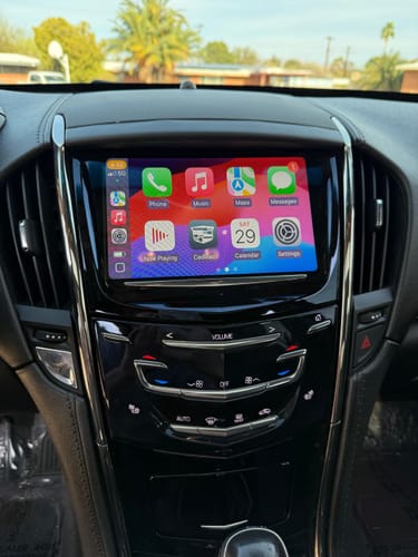 Customer photo review of Cadillac ATS 2014-2017 — Wireless Apple CarPlay & Android Auto Module