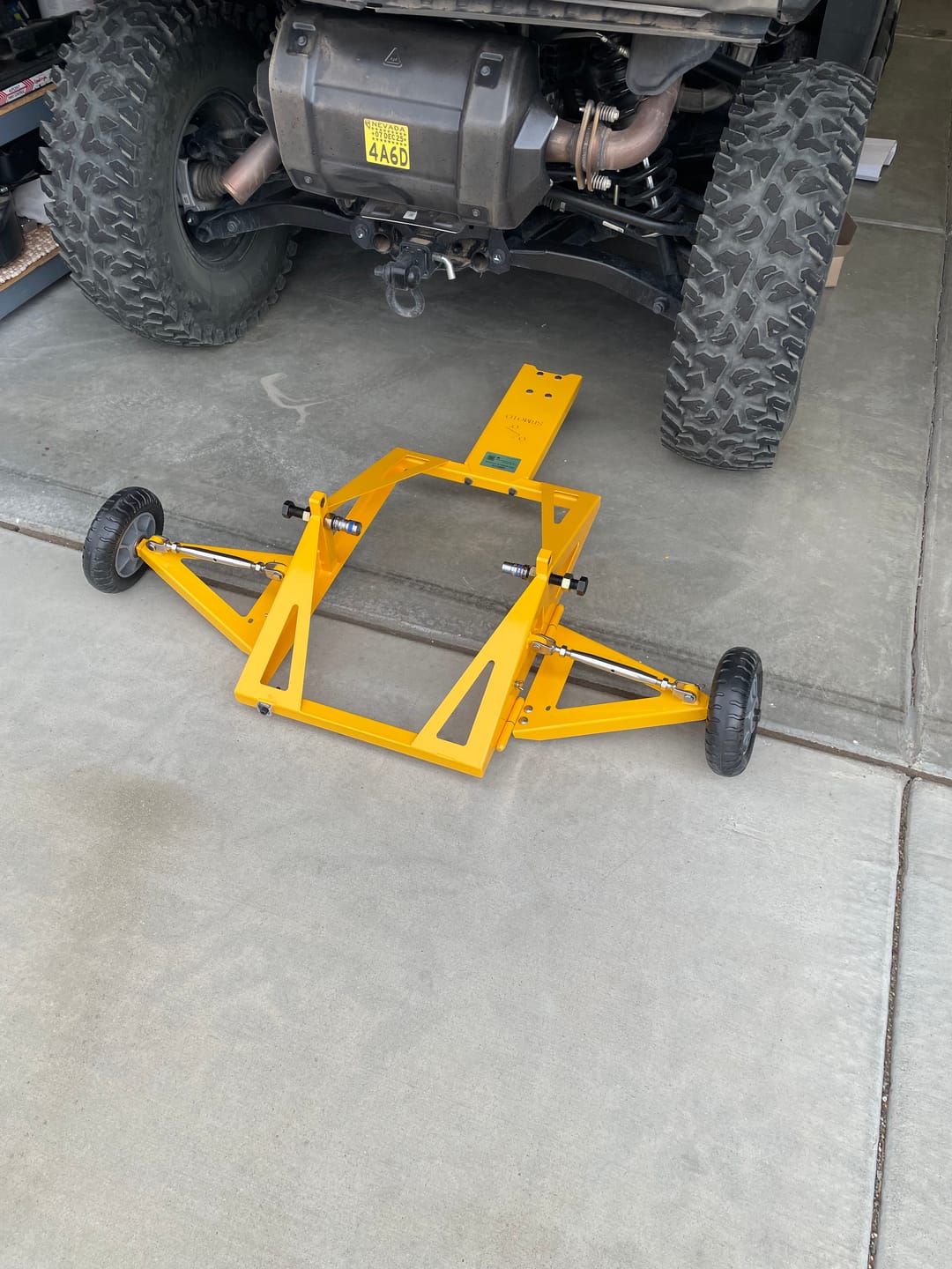 Customer photo review of MSX Wheelie Machine