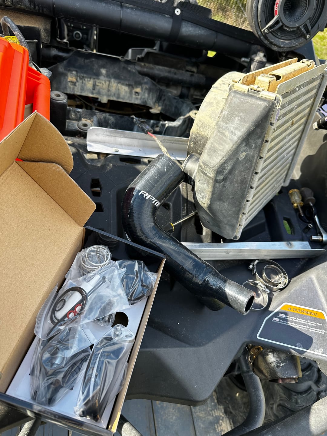 Customer photo review of RPM 120hp & 135hp Base Maverick Turbo X3 BOV Blow Off Valve Kit