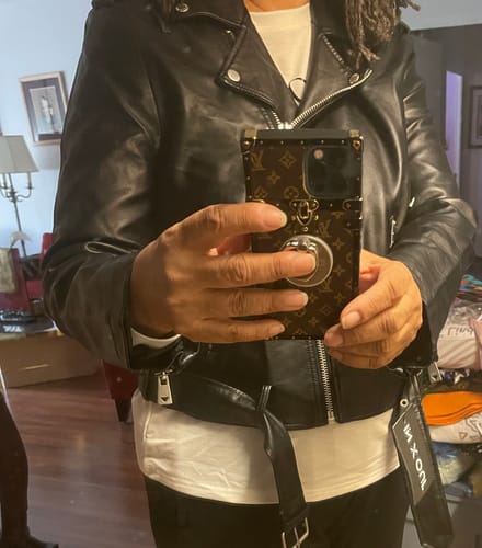Customer photo review of DUAFE Adinkra Moto Jacket