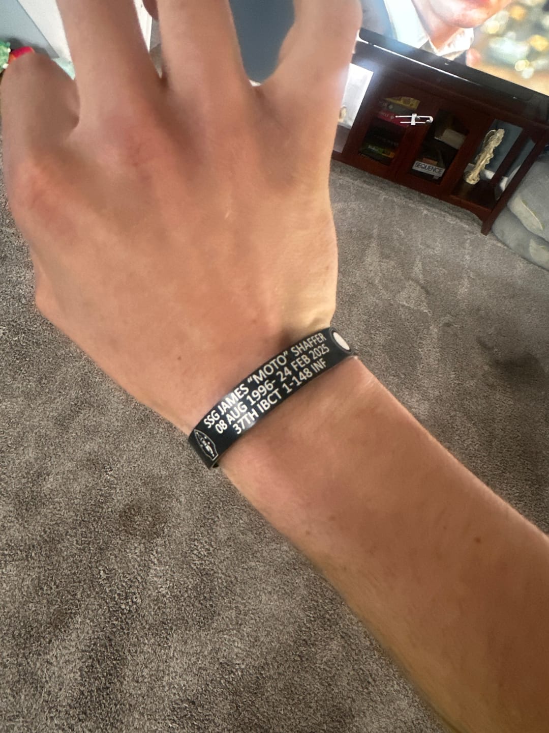 Customer photo review of SSG James A. Shaffer Memorial Band – Hosted by the Erb Family