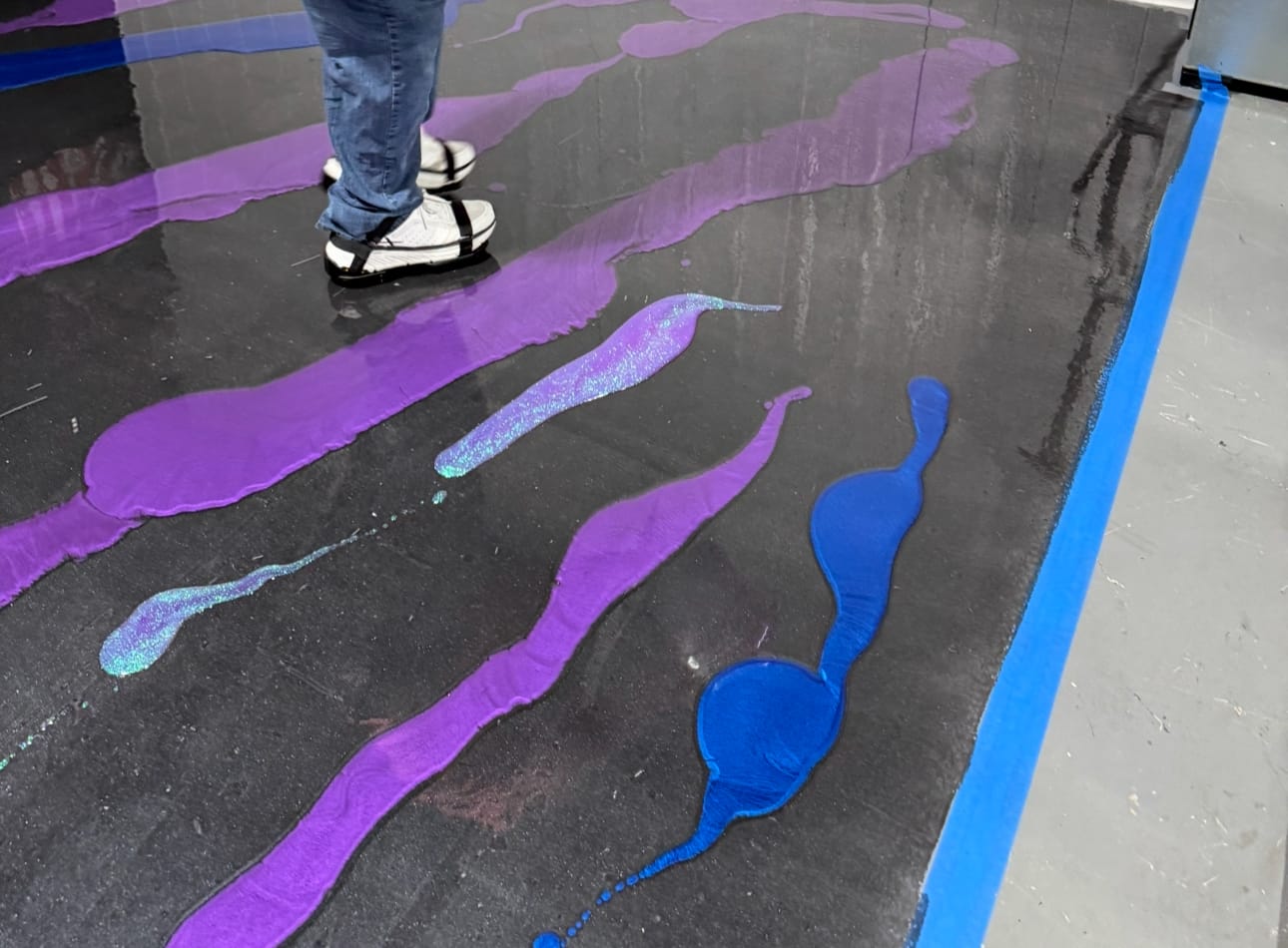 Customer photo review of Cohills Metallic Powder Epoxy Pigments