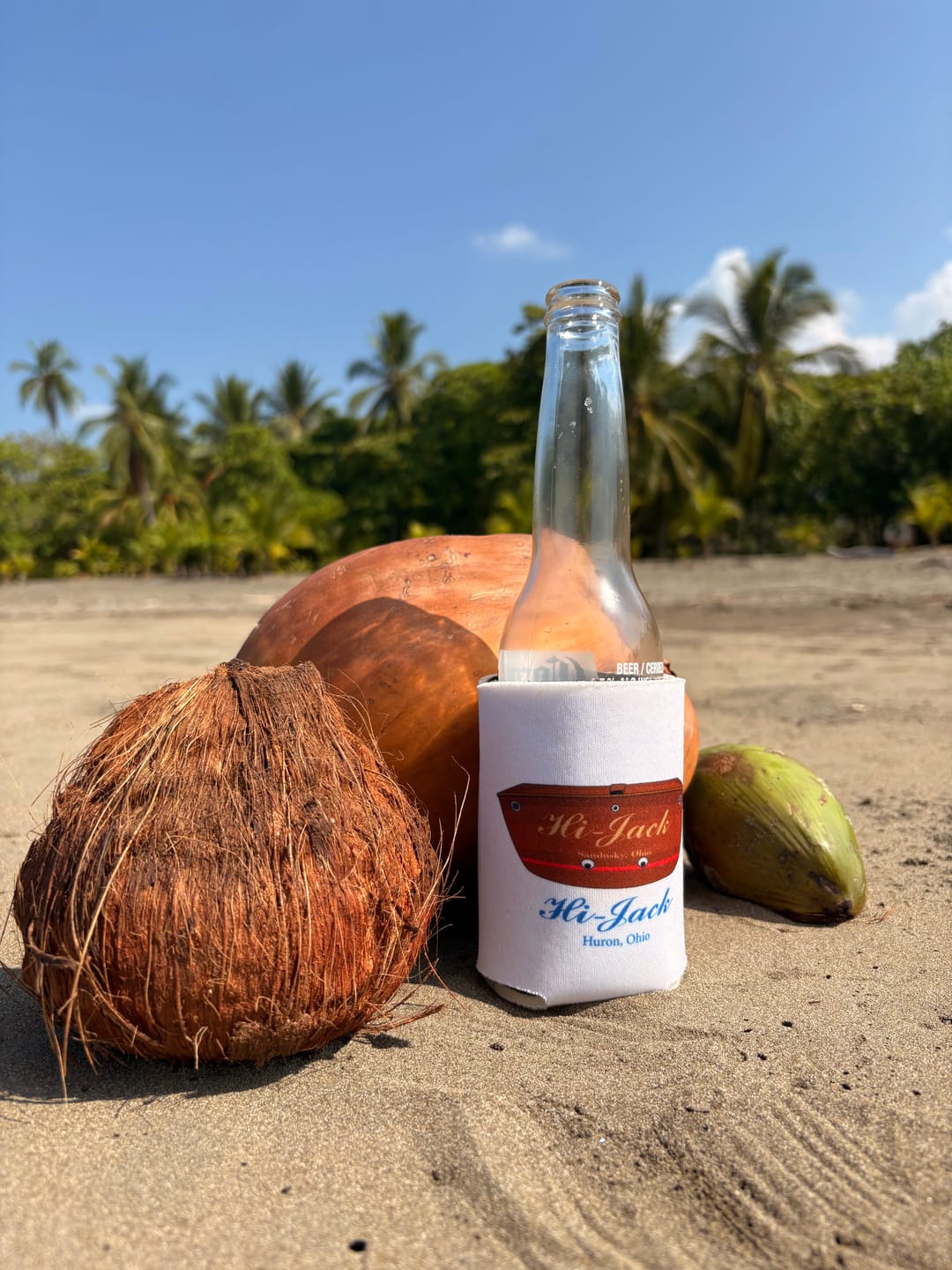 Customer photo review of Custom Boat Koozie