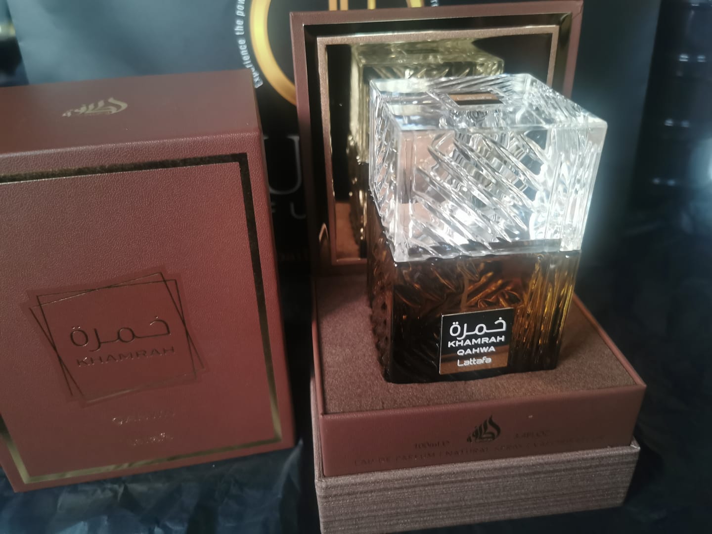 Customer photo review of KHAMRAH QAHWA 100ML - LATTAFA