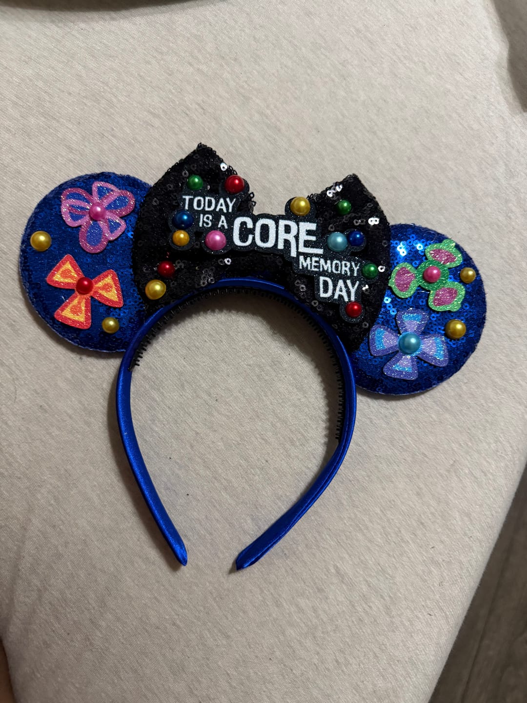 Customer photo review of Core Memory Day Mickey Ears