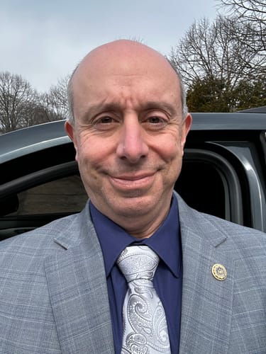 Customer photo review of Purple Novelty Woven Men's 63 Inches Extra Length Tie Pocket Square Cufflinks Set