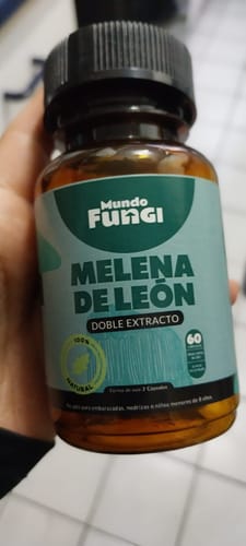 Customer photo review of Melena de León en Cápsulas - Ultra Concentrado