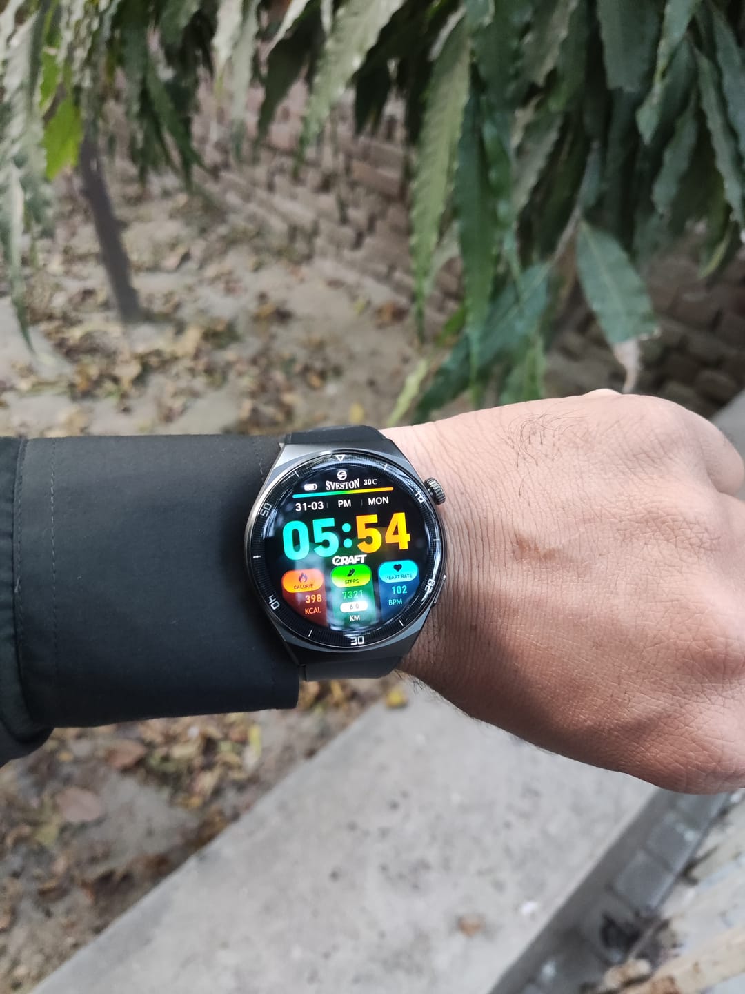 Customer photo review of Craft Smartwatch