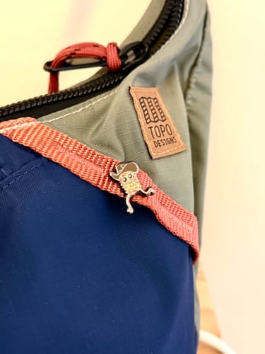 Customer photo review of Custom Enamel Pins