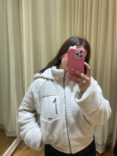 Customer photo review of Chiporro Sherpa Quilt Ecru