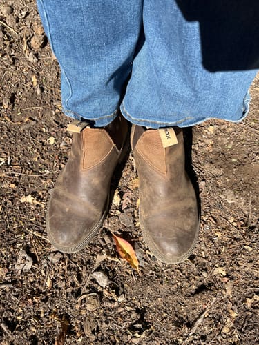 Customer photo review of Botín Original 2.0 Café Rústico Mujer