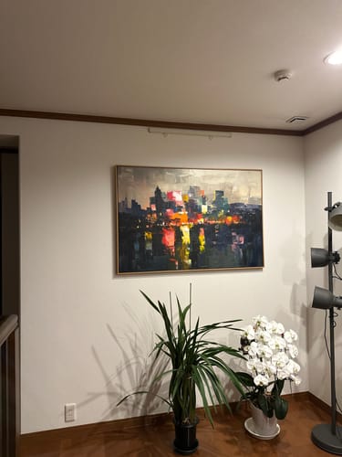 Customer review photo for Colorful Painting #CA251