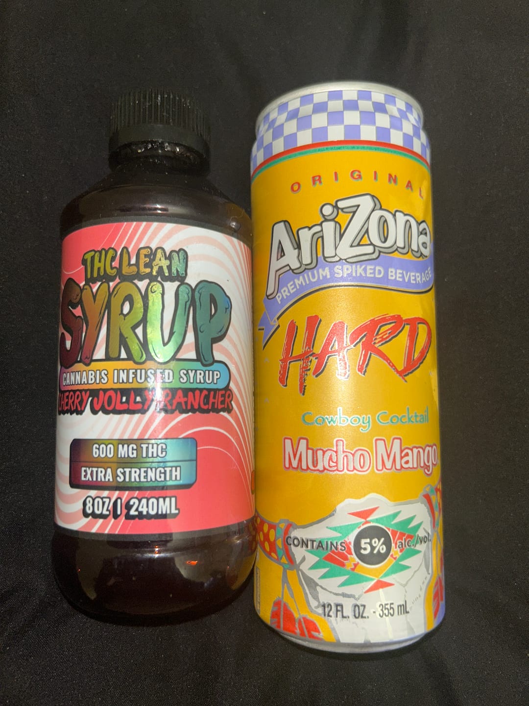 Customer photo review of 600mg THC Syrup