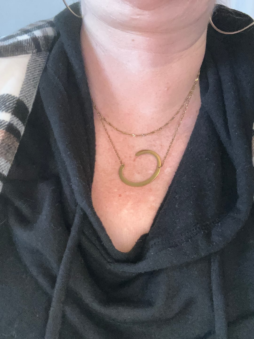 Customer photo review of Dainty Rope Chain